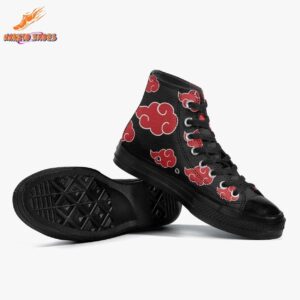 Shadow Ninja Red High Top Canvas Shoes Anime Drip 1