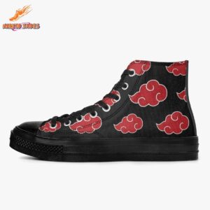 Shadow Ninja Red High Top Canvas Shoes Anime Drip 2