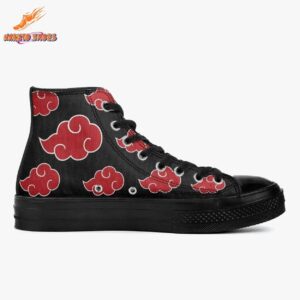 Shadow Ninja Red High Top Canvas Shoes Anime Drip 3