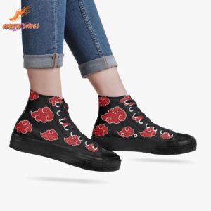 Shadow Ninja Red High Top Canvas Shoes Anime Drip 9