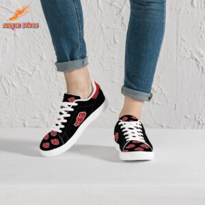 Shadow Red Cloud Low Top Canvas Shoes Anime Streetwear 13