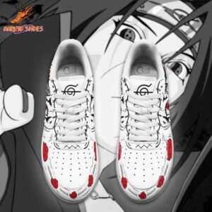 Shadow Uchiha Itachi AF1 Shoes Anime Drip 3