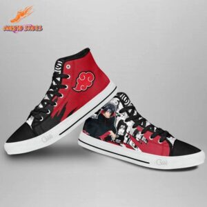 Shadow Uchiha Itachi High Top Canvas Shoes Anime Hype 3