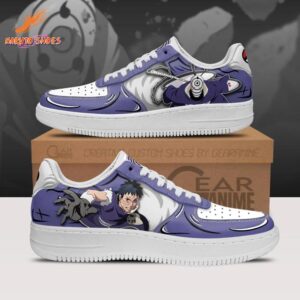 Obito Kamui Spiral Mask AF1 Shoes Uchiha Shadow Edition