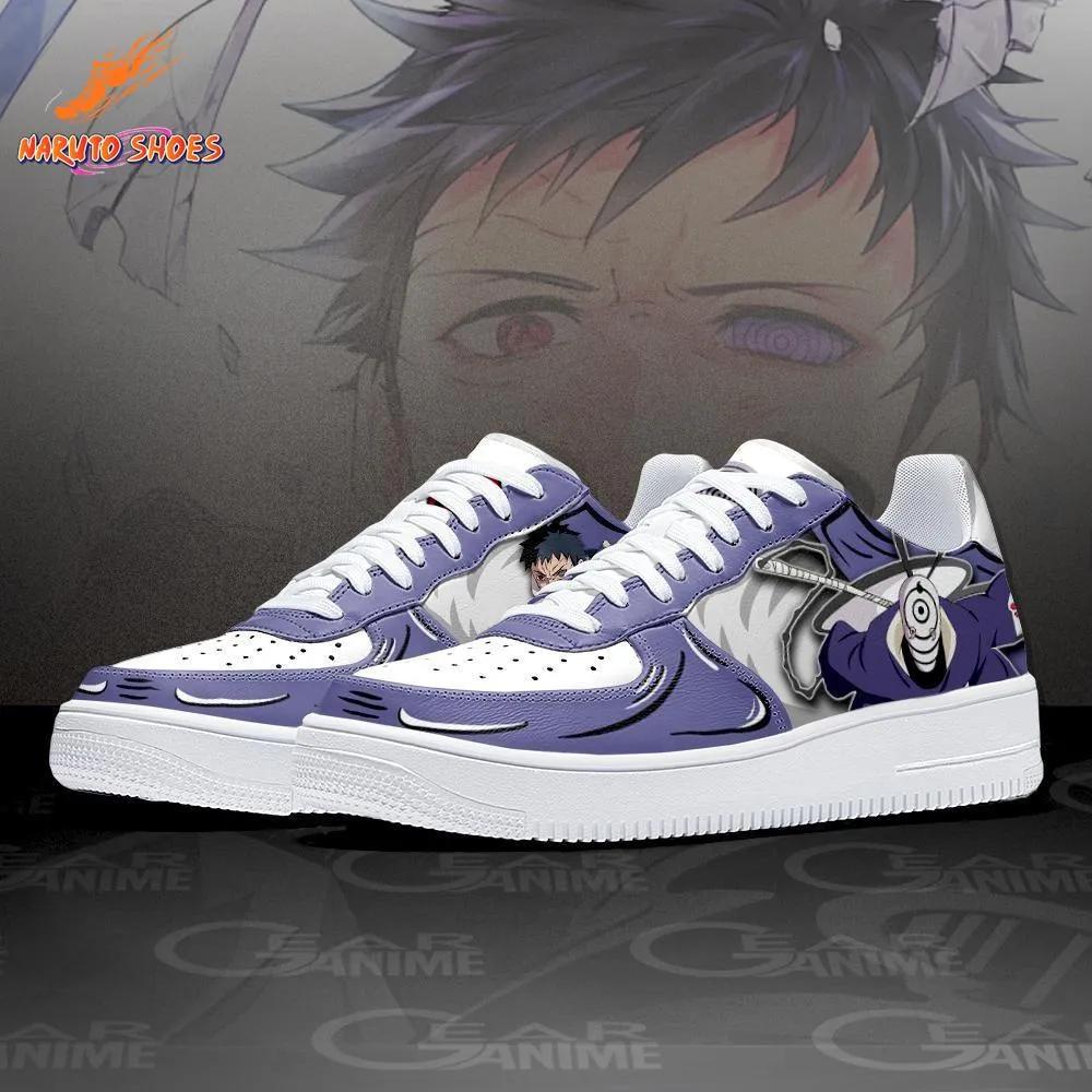 Obito Kamui Spiral Mask AF1 Shoes Uchiha Shadow Edition Obito Kamui Spiral Mask AF1 Shoes Uchiha Shadow Edition