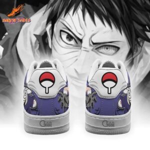 Shadow Uchiha Obito AF1 Shoes Anime Hype 2