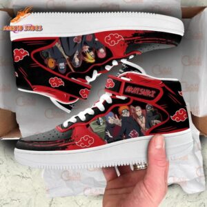 Silent Akatsuki AF1 High Top Otaku Fashion 3