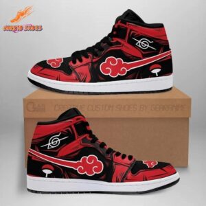 Silent Akatsuki JD Shoes Anime Streetwear 3