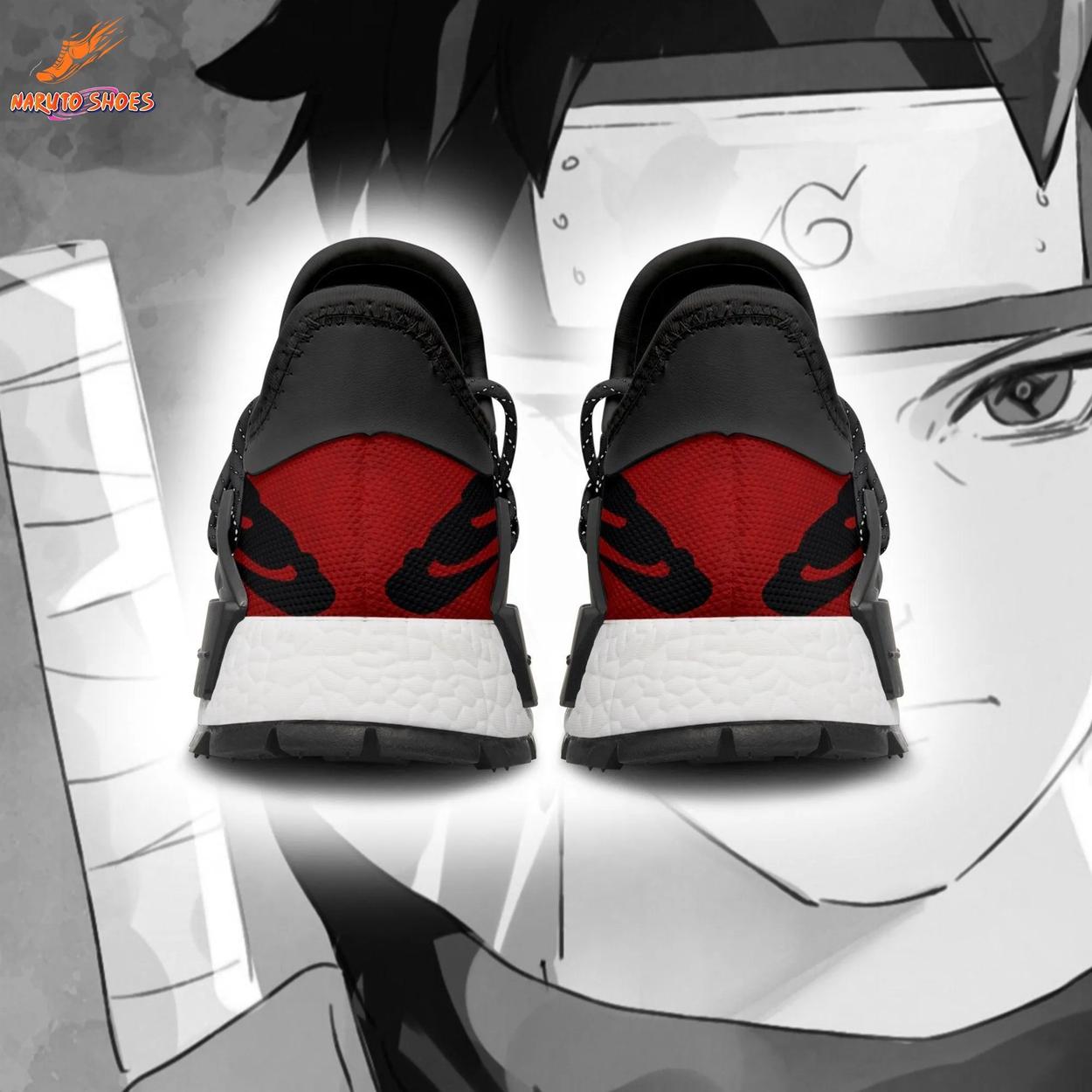 Akatsuki Shisui NMD Shoes with Red Cloud Design for Anime Streetwear Fans Akatsuki Shisui NMD Shoes with Red Cloud Design for Anime Streetwear Fans