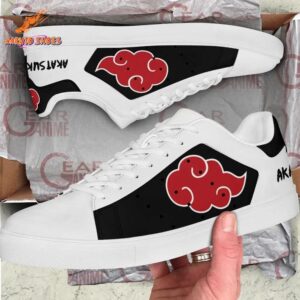Silent Akatsuki Skate Shoes Anime Drip 1
