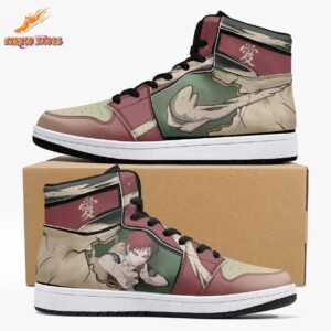 Gaara Sand Spirit AJ1 Shoes for Anime Streetwear Fans