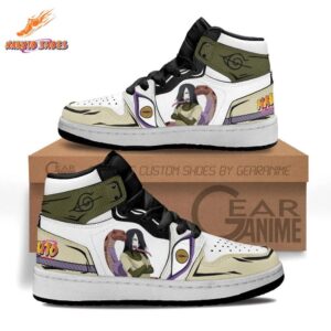 Silent Serpent Orochimaru JD Shoes – Hidden Leaf Art for Fans