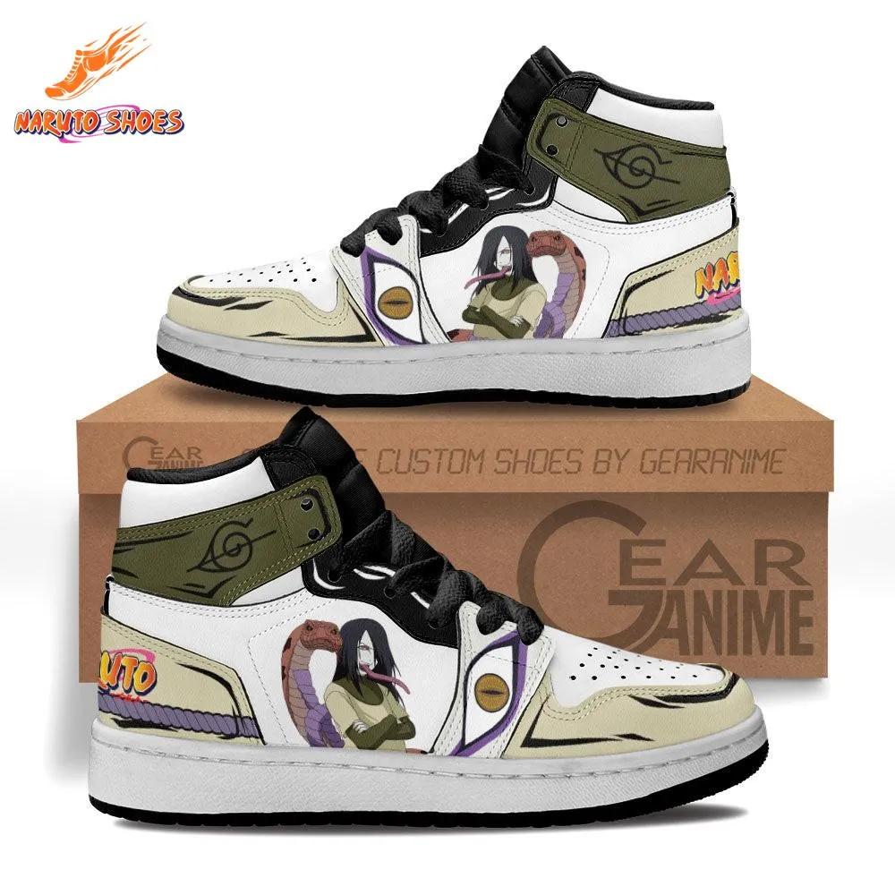 Silent Serpent Orochimaru JD Shoes – Hidden Leaf Art for Fans Silent Serpent Orochimaru JD Shoes – Hidden Leaf Art for Fans