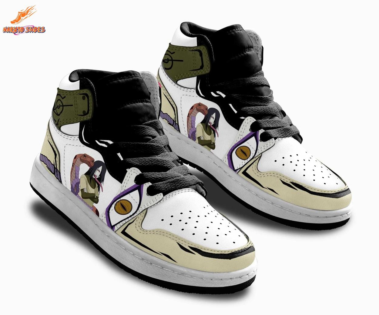 Silent Serpent Orochimaru JD Shoes – Hidden Leaf Art for Fans Silent Serpent Orochimaru JD Shoes – Hidden Leaf Art for Fans