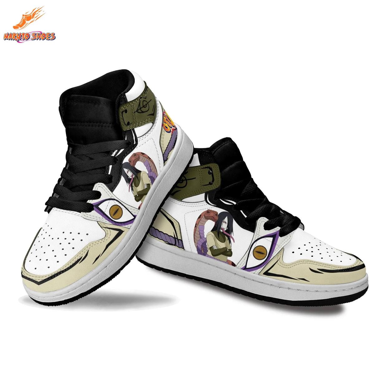 Silent Serpent Orochimaru JD Shoes – Hidden Leaf Art for Fans Silent Serpent Orochimaru JD Shoes – Hidden Leaf Art for Fans