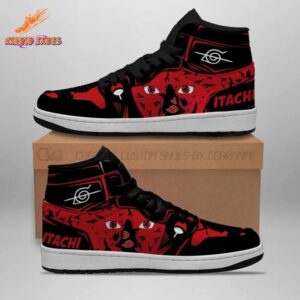 Silent Uchiha Itachi JD Shoes Shinobi Style 3