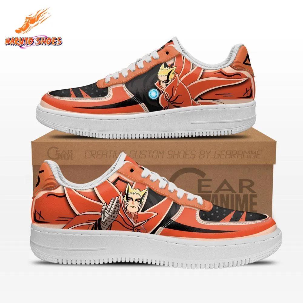 Uzumaki Naruto Rasengan AF1 Shoes with Orange Nine-Tails Anime Artwork Uzumaki Naruto Rasengan AF1 Shoes with Orange Nine-Tails Anime Artwork