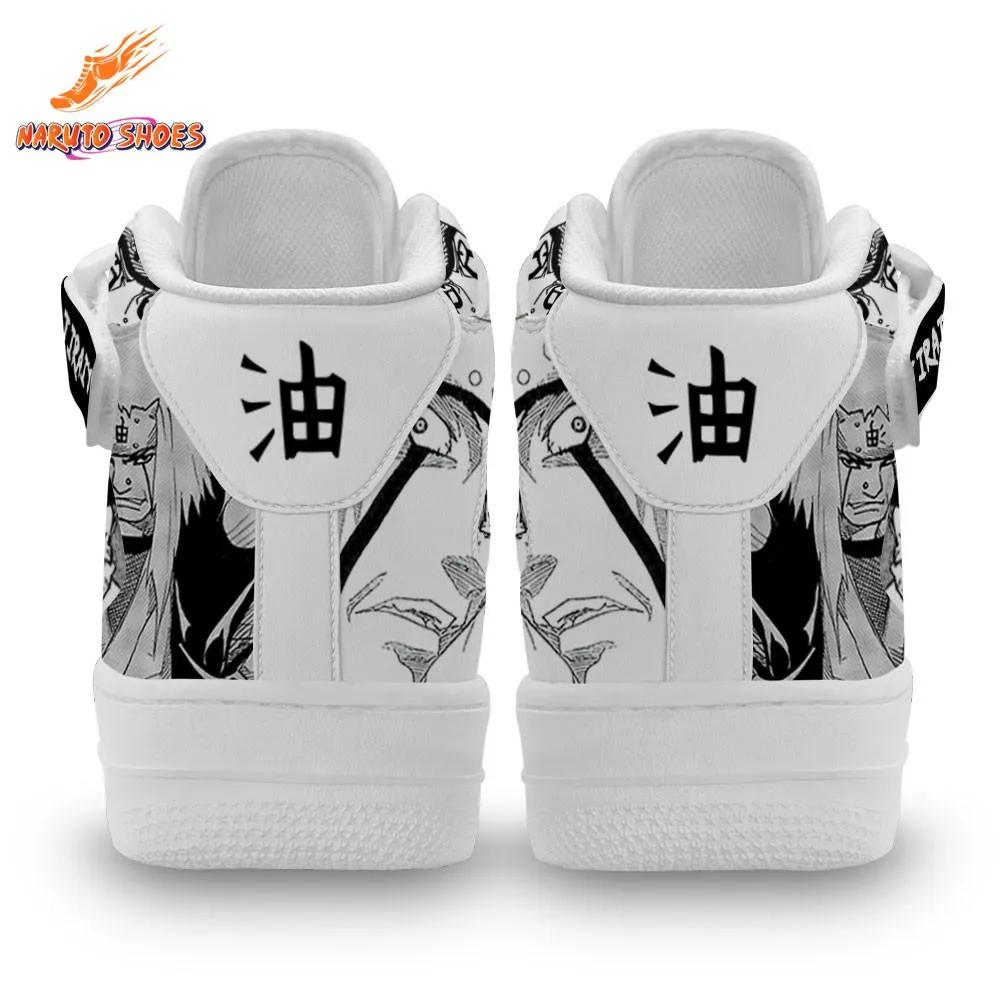 Manga Collage Jiraiya Shoes – AF1 High Top Anime Convention Style Manga Collage Jiraiya Shoes – AF1 High Top Anime Convention Style