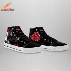 Storm Uchiha Itachi High Top Canvas Shoes Otaku Fashion 1