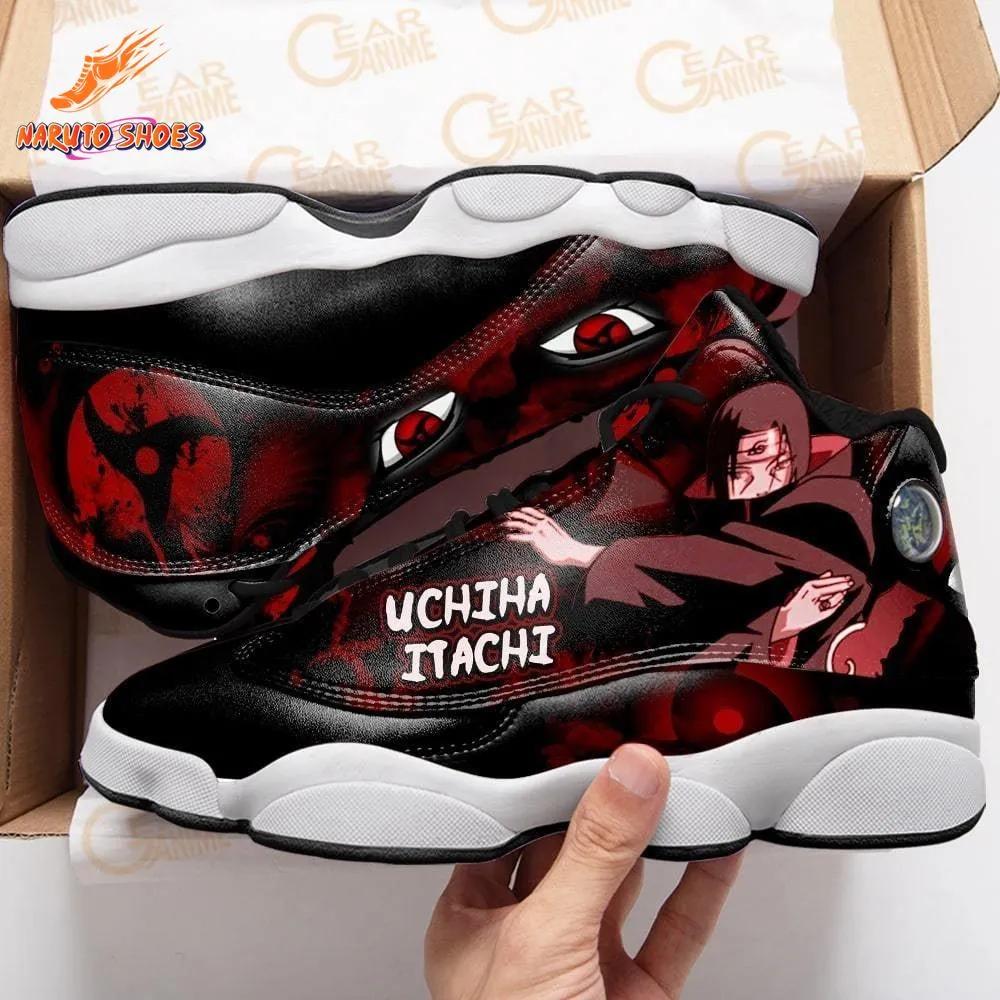 Itachi Sharingan JD Shoes Red Black Uchiha Anime Artwork Itachi Sharingan JD Shoes Red Black Uchiha Anime Artwork