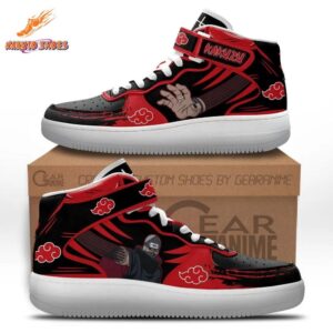 Kakuzu Threaded Fist AF1 Shoes – Ultimate Akatsuki High-Top Art