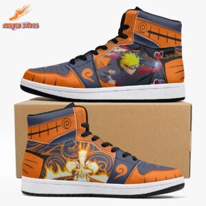 Kurama Chakra Mode Uzumaki AJ1 Shoes – Ultimate Ninja Battle Art