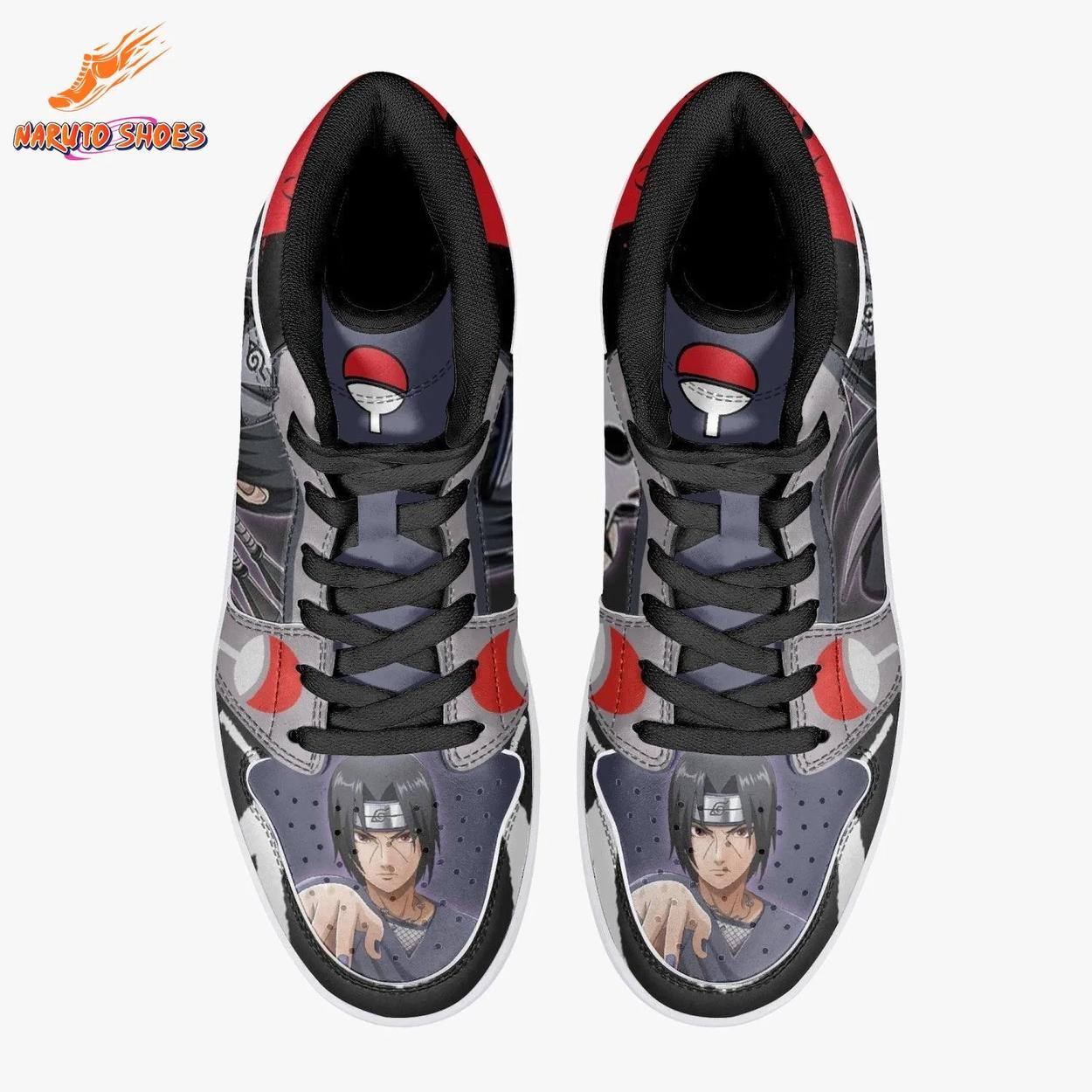 Ultimate Sharingan Uchiha Itachi Sneakers for Shinobi Street Style Fans Ultimate Sharingan Uchiha Itachi Sneakers for Shinobi Street Style Fans