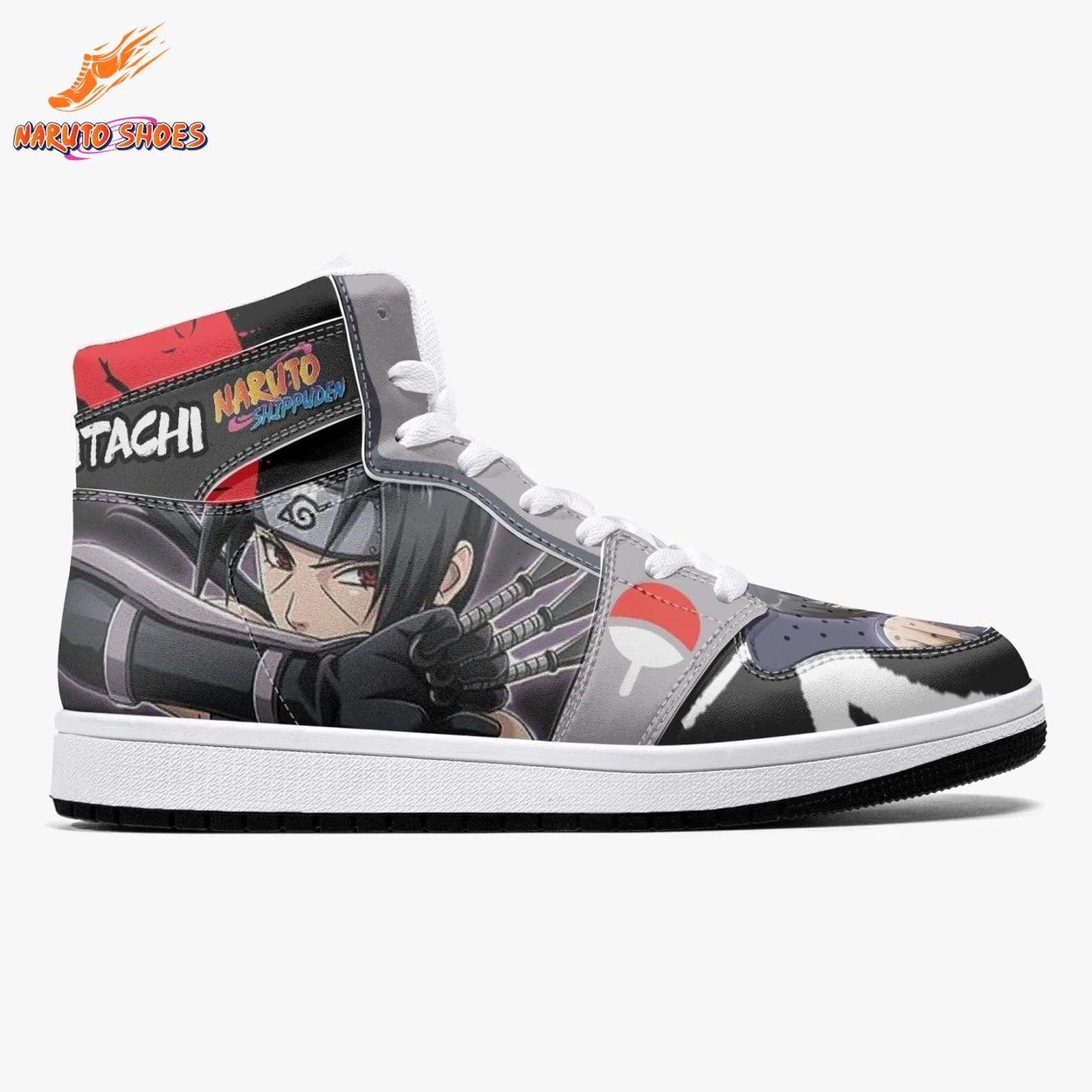 Ultimate Sharingan Uchiha Itachi Sneakers for Shinobi Street Style Fans Ultimate Sharingan Uchiha Itachi Sneakers for Shinobi Street Style Fans