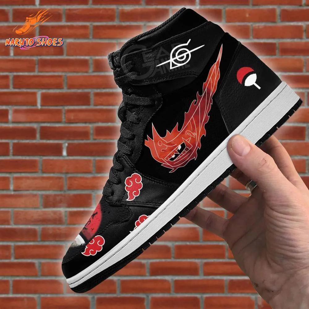 Susanoo Mangekyo Sharingan Itachi Nikes – Akatsuki Convention High-Tops Susanoo Mangekyo Sharingan Itachi Nikes – Akatsuki Convention High-Tops